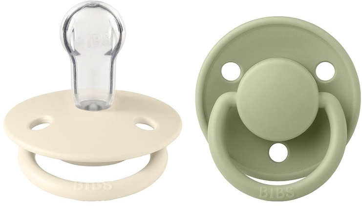 Набор сосок-пустышек | De Lux Silicone | Bibs