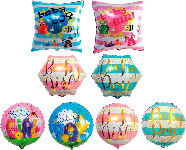 Набор шаров воздушных «Мальчик или девочка» | Гендер пати | Страна Карнавалия