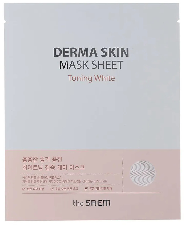 Маска тканевая для лица | Derma Plan | The Saem