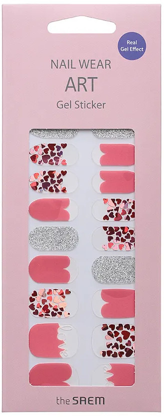 Наклейки для ногтей «Sticker 07» | Art gel | The Saem