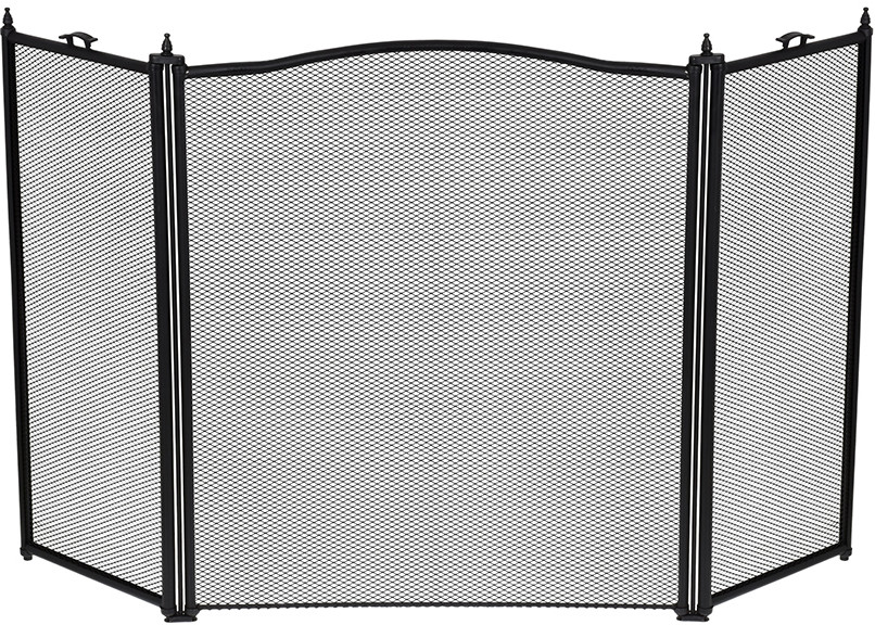 Экран защитный для камина | Печные штучки