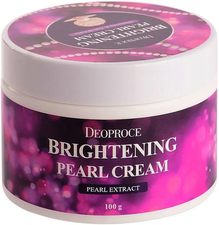 Крем для сияния кожи лица увлажняющий с экстрактом жемчуга | Deoproce