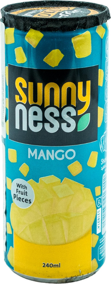 Напиток безалкогольный с кусочками фруктов «Манго» | Sunny Ness