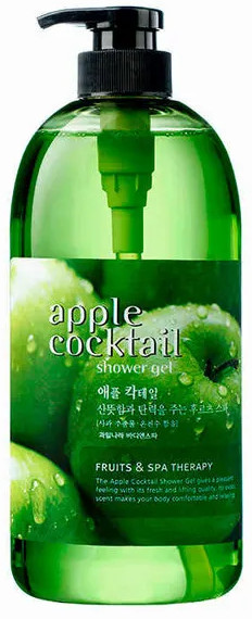 Гель для душа с ароматом зеленого яблока | Kwailnara | Welcos