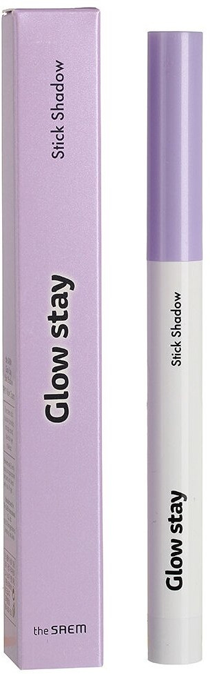 Тени для век «Glow Stay Stick Shadow», оттенок PP01 Violet Charm | The Saem