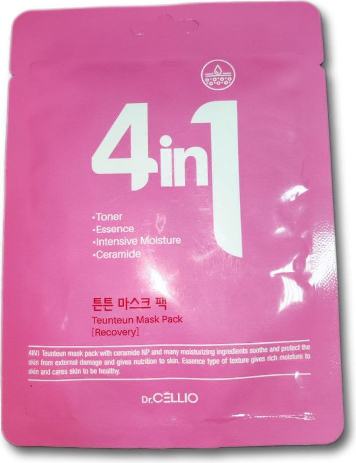 Маска для лица тканевая восстанавливающая | Dr. Cellio