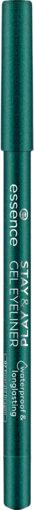 Подводка для век «Stay & Play», оттенок 07 Emerald Dragon | Essence
