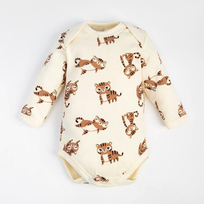 Боди с длинным рукавом | Тигруля | Крошка Я