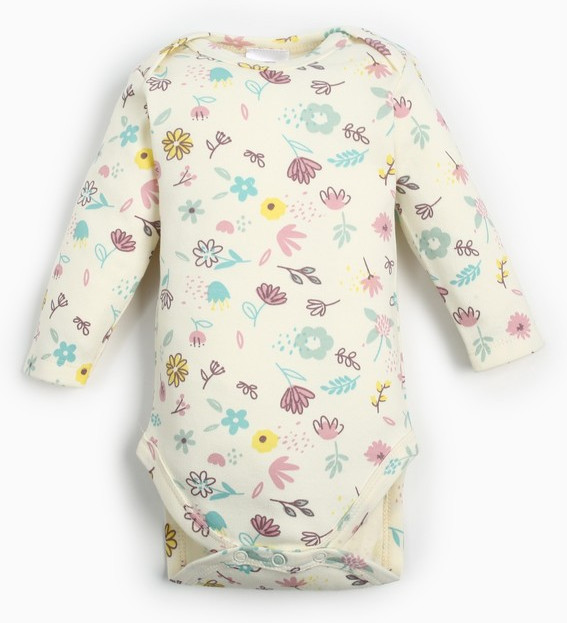 Боди с длинным рукавом | Flower | Крошка Я