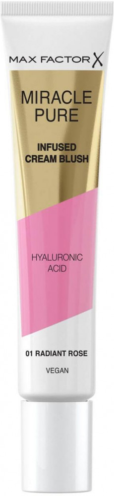 Румяна увлажняющие «Cream Blush», оттенок 01 Radiant Rose | Miracle Pure | Max Factor