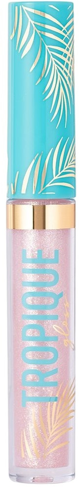 Блеск для губ «Tropique Gloss», тон 06 Нежно-лиловый с разноцветными сияющими частицами | Le grand volume | Vivienne Sabo