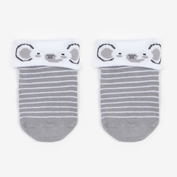 Носки для мальчиков «Слоник» | Носочки со стопперами | Крошка Я