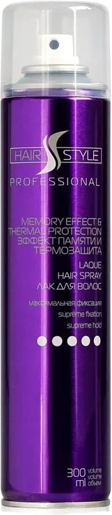 Лак для волос «Эффект памяти и термозащита» | Hair style
