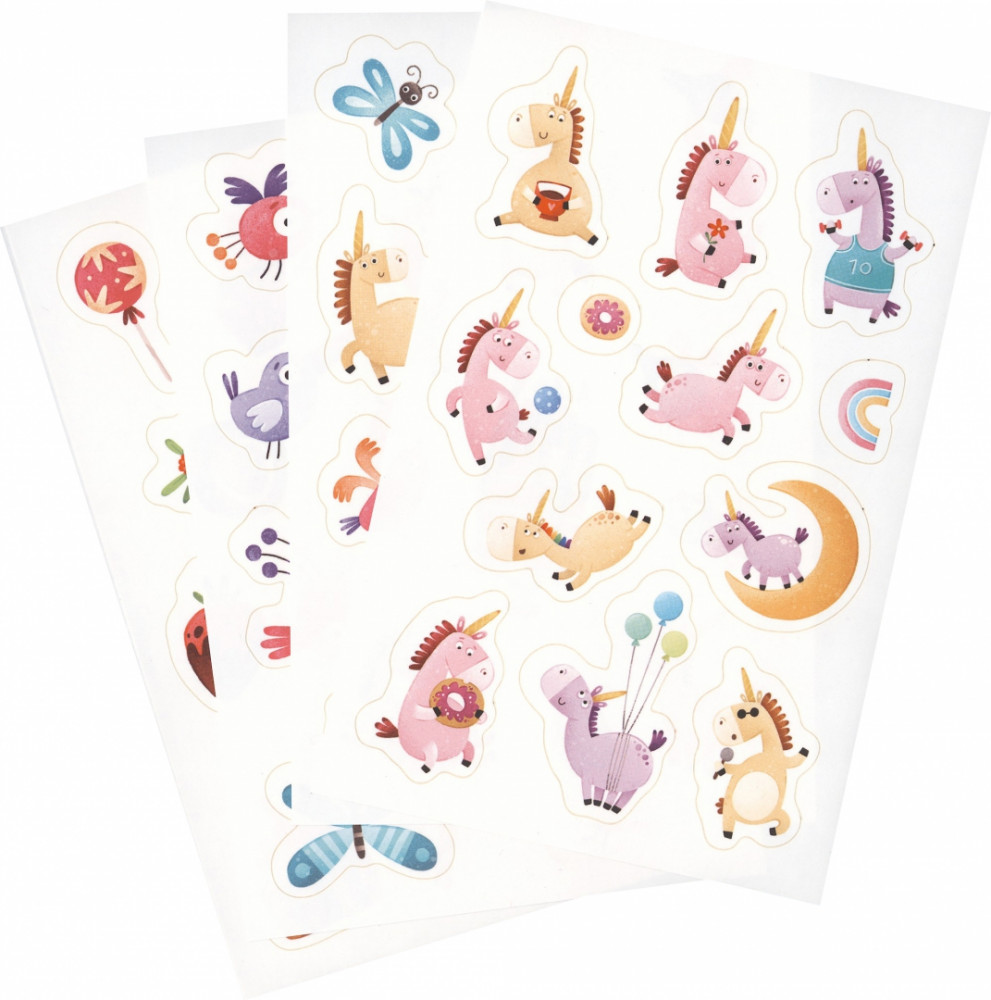 Набор наклеек «Забавные липучки. Для девочек» | Набор наклеек. Забавные липучки