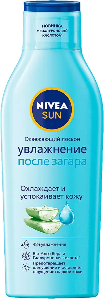 Лосьон для тела «Увлажнение после загара» с алоэ вера | Sun | NIVEA