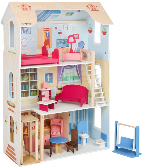 Дом кукольный с мебелью «Грация»