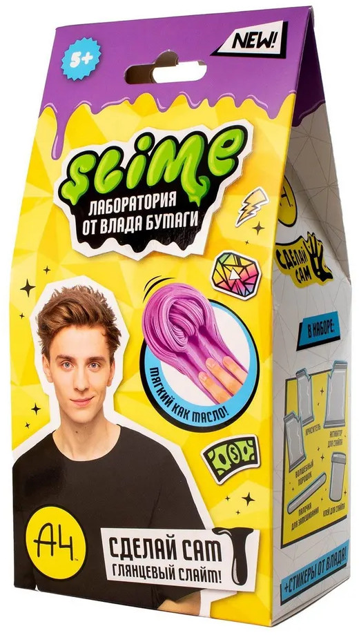 Набор для создания слайма «Slime лаборатория» | Slime