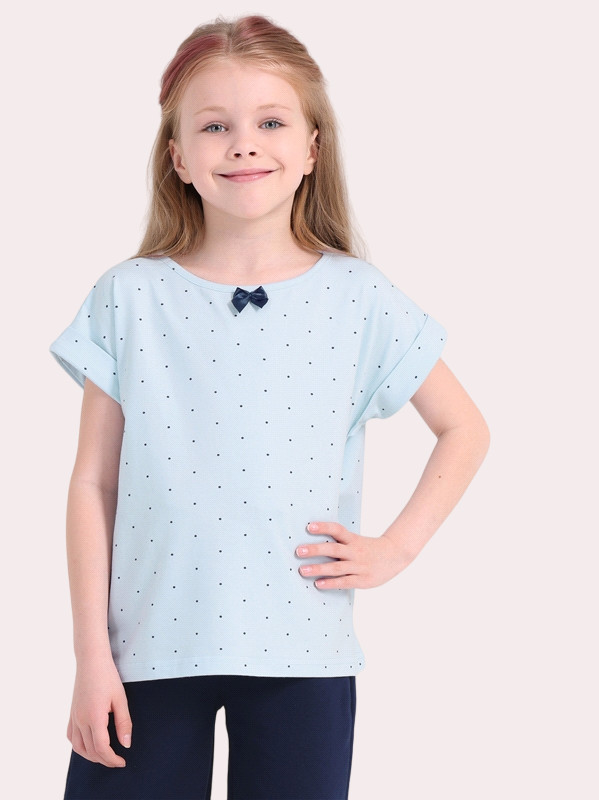 Футболка для девочек | Школьница | Апрель