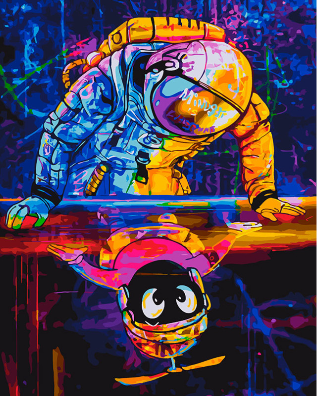 Картина по номерам «Отражение» | Белоснежка