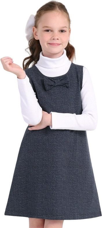 Сарафан для девочек | Школьница | Апрель