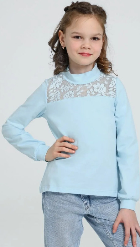 Водолазка для девочек | Школьница | Апрель