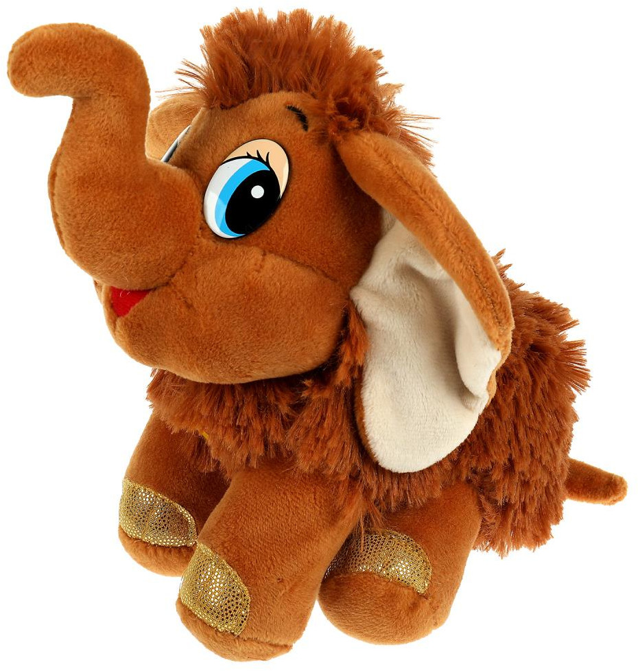 Игрушка мягкая озвученная «Мамонтенок» | Мульти-Пульти