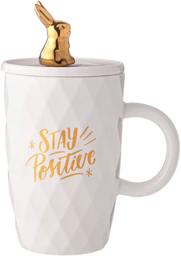 Кружка с крышкой и ложкой «Bunny» | Bunny | Lefard