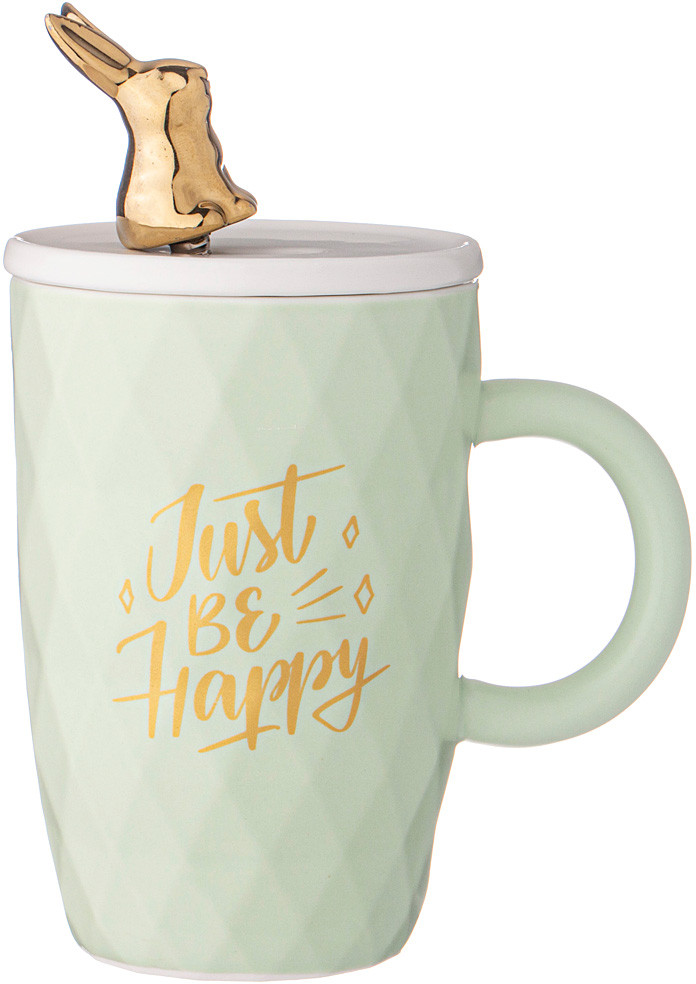 Кружка с крышкой и ложкой «Bunny» | Bunny | Lefard