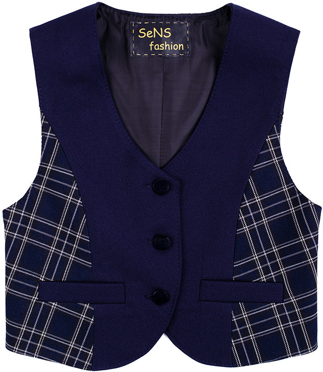 Жилет для девочек | Школа | Sens Fashion