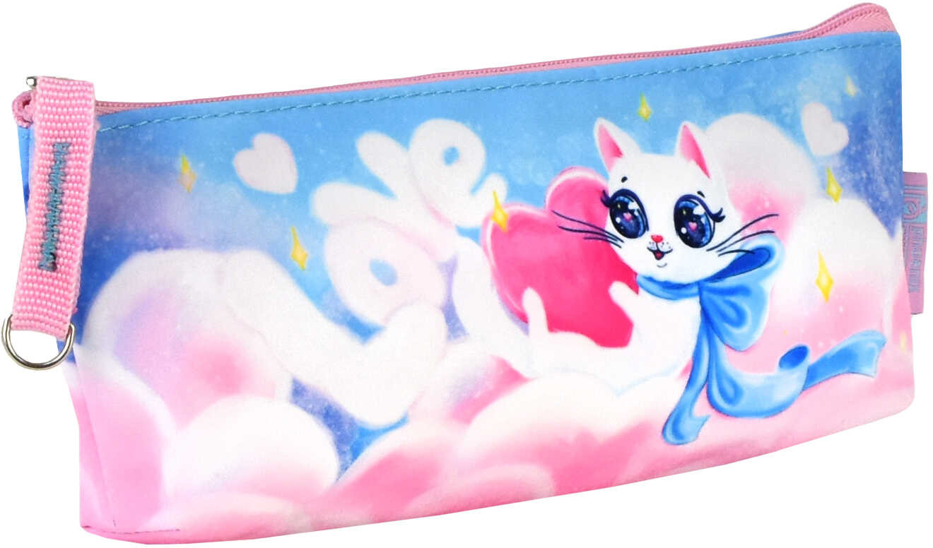 Пенал школьный «Кошечка в облаках» | Котики | Феникс +