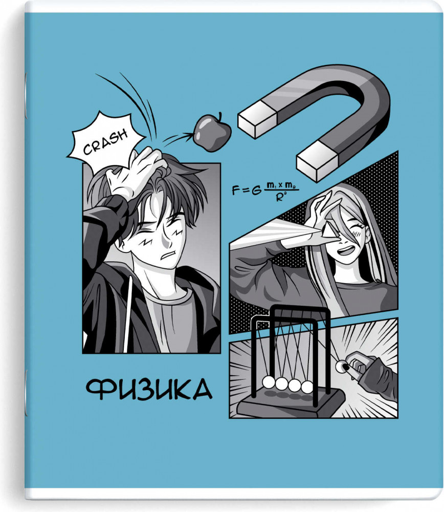 Тетрадь предметная «Физика» | Манга | Феникс +
