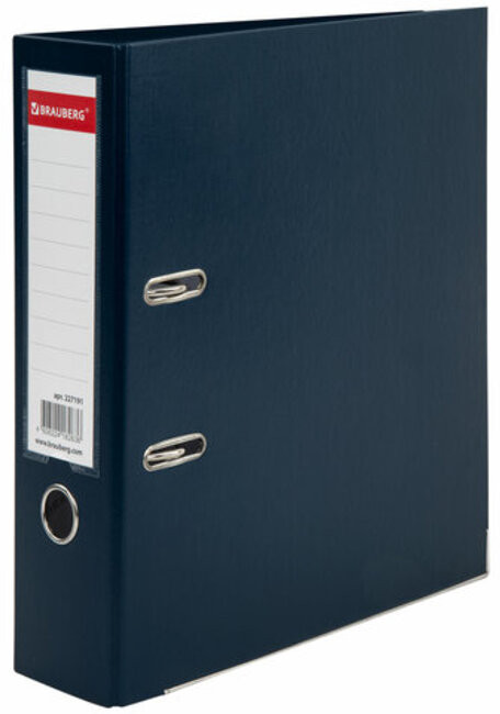 Папка-регистратор | PVC coated | Brauberg