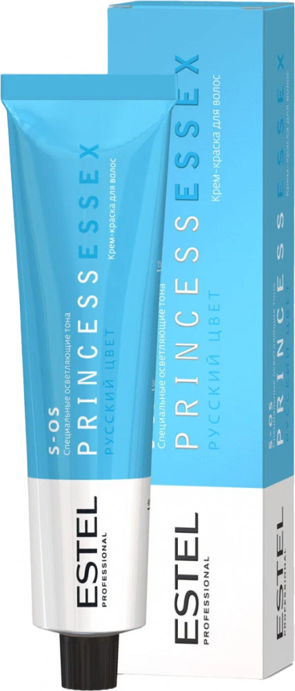 Крем-краска для волос «S-OS», оттенок 100 Натуральный | Princess Essex | Estel