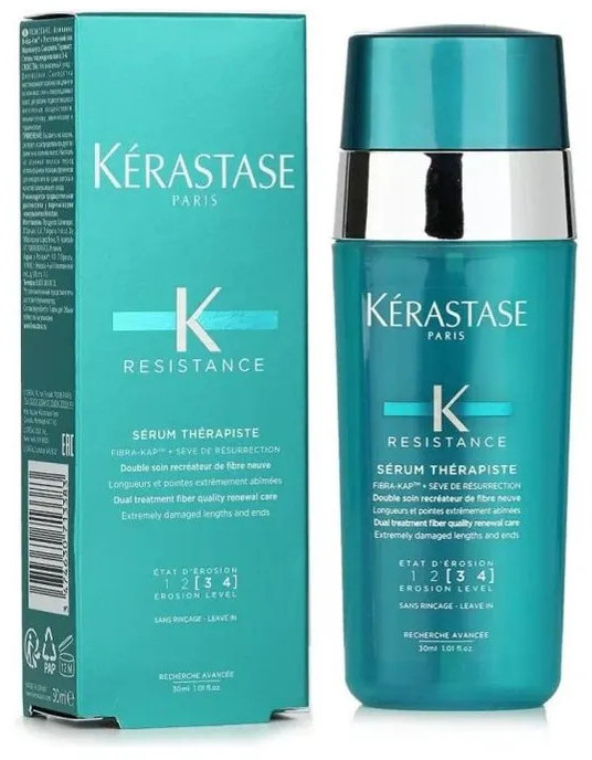 Сыворотка для восстановления поврежденных волос двухфазная | Resistance | Kerastase