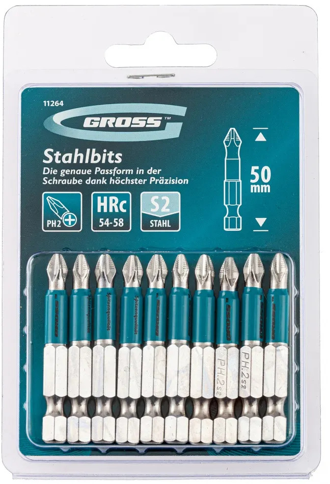 Набор бит торсионных для ударных шуруповертов | Gross