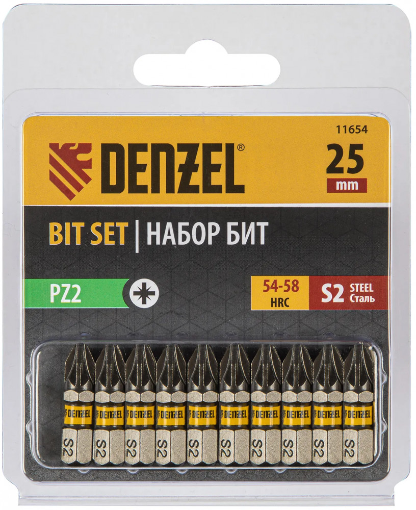 Набор бит для шуруповертов | Denzel
