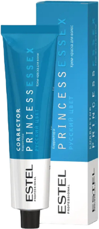 Крем-краска для волос «Correct», оттенок 0/22 Зеленый | Princess Essex | Estel