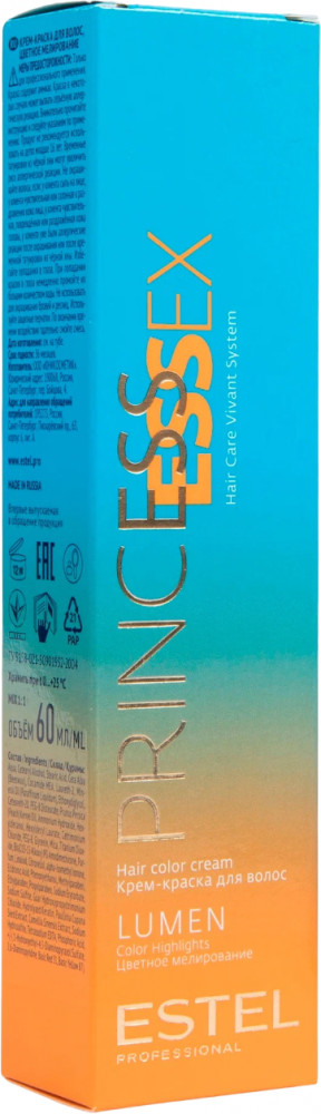 Крем-краска для волос «Correct», оттенок 0/55 Красный | Princess Essex | Estel