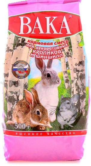 Корм для шиншилл и кроликов