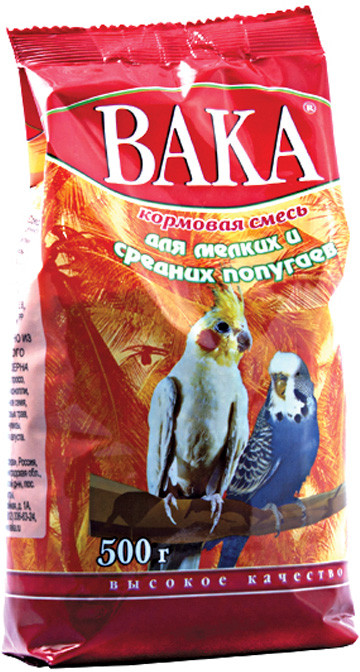 Корм для мелких и средних попугаев | ВАКА