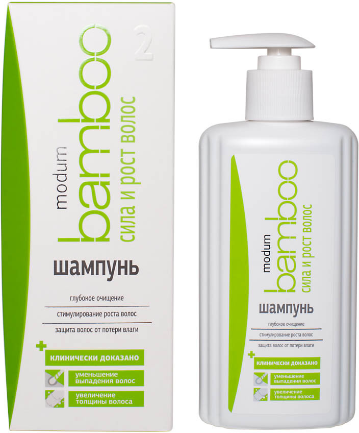 Шампунь для волос «Сила и рост» | Bamboo | Modum
