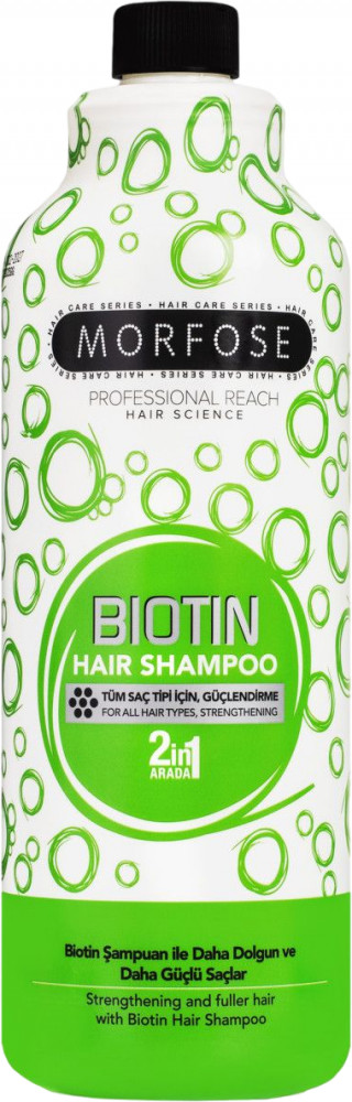 Шампунь для волос «Biotin Green» | Bubble Collection | Morfose