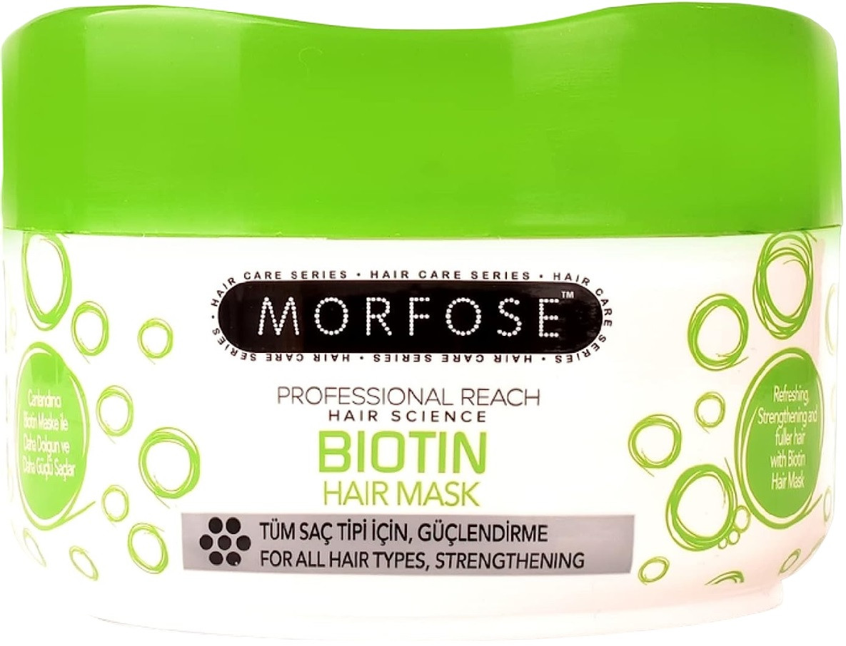 Маска для волос «Biotin Green» | Bubble Collection | Morfose