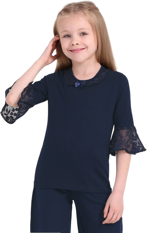 Лонгслив для девочек | Школьница | Апрель