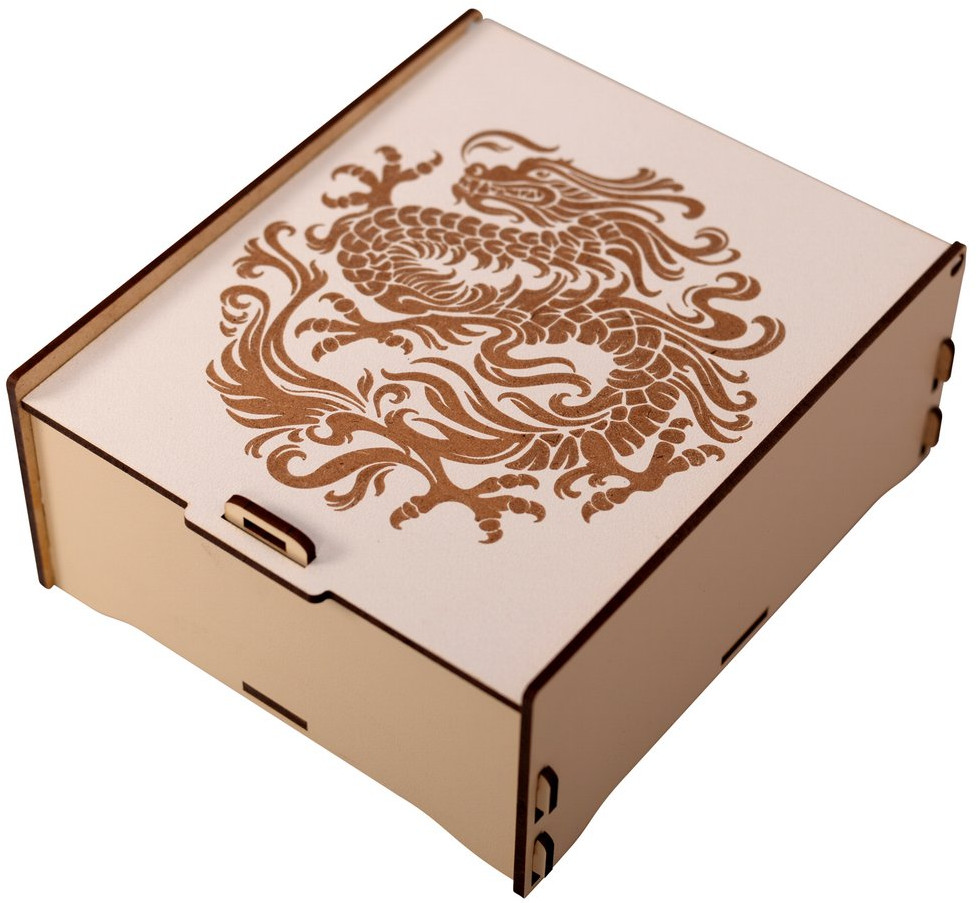 Шкатулка для чайных пакетиков | Лунный дракон | Мультидом Трейдинг