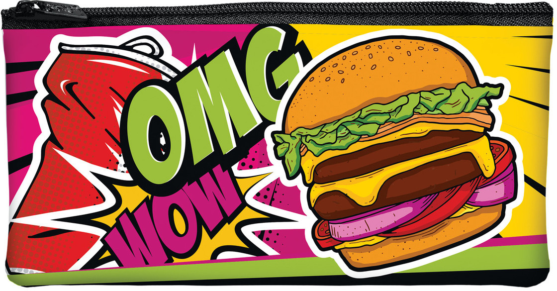 Пенал мягкий | Ммм...бургер | Hatber