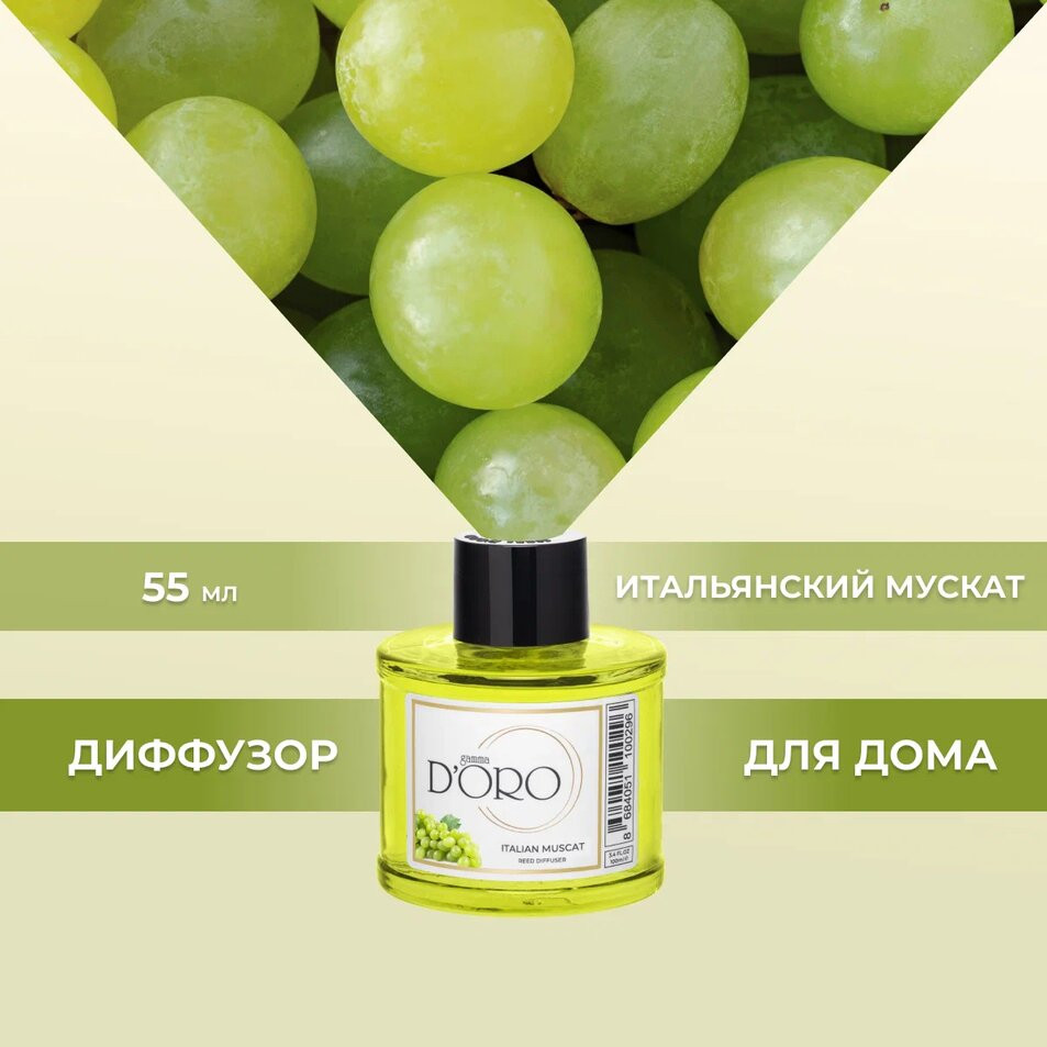 Диффузор ароматический «Итальянский мускат» | Gamma D’oro