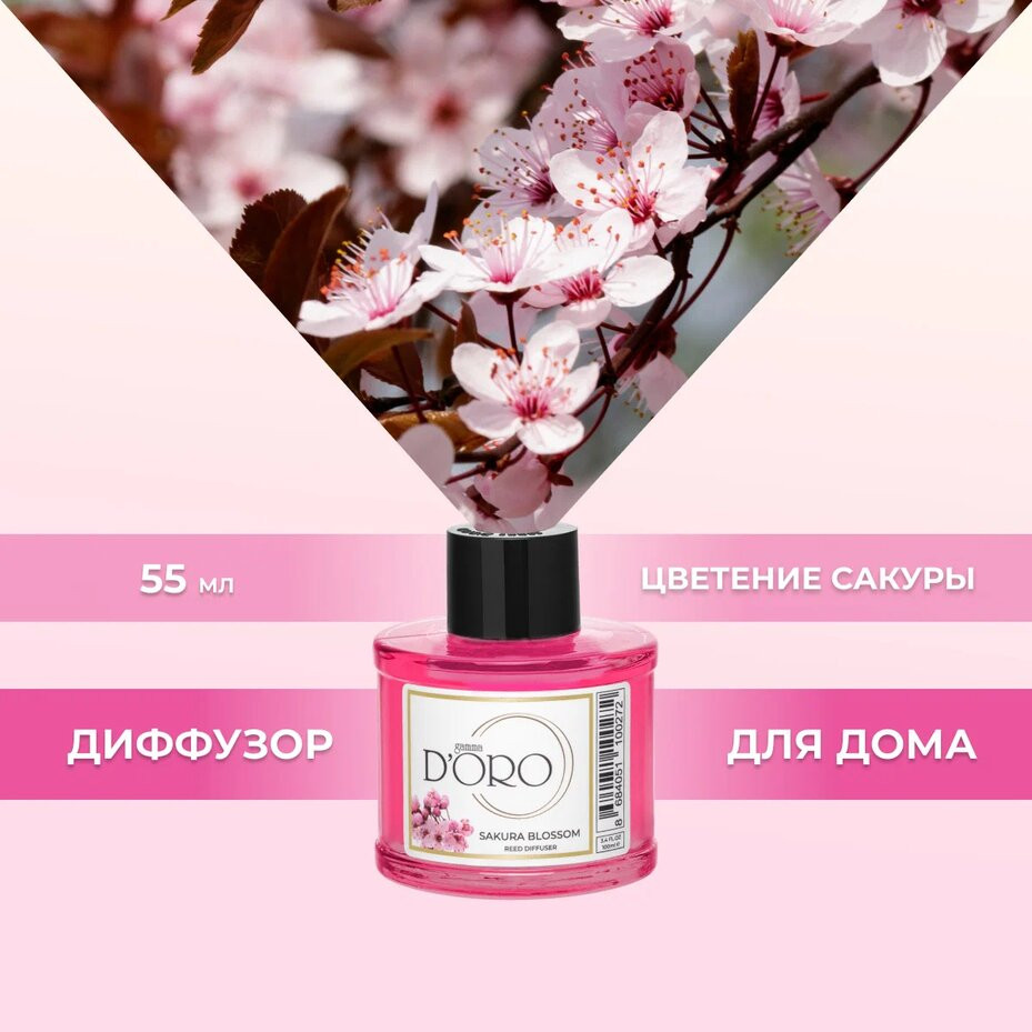 Диффузор ароматический «Цветение сакуры» | Gamma D’oro