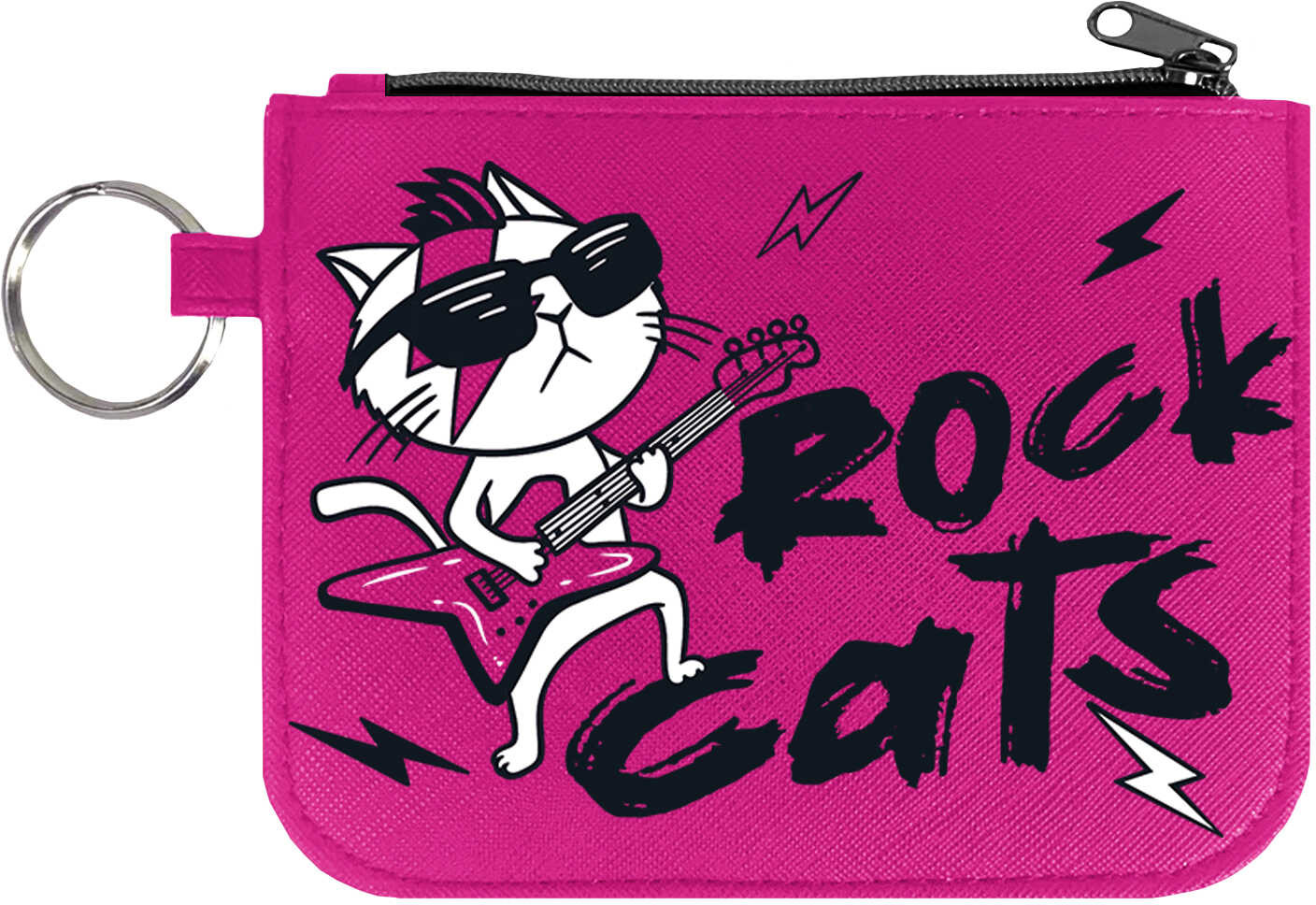 Кошелёк «Рок-коты» | Рок-звёзды | Феникс +