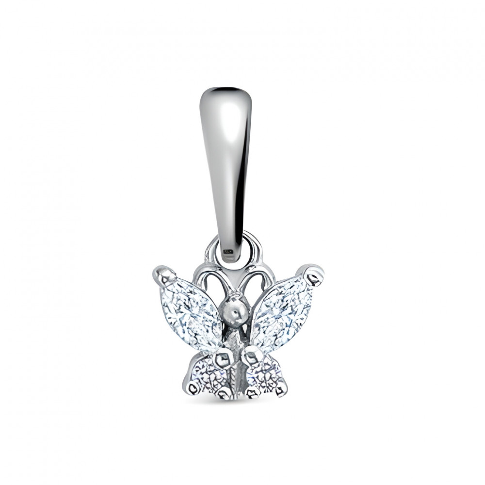 Подвеска из серебра с фианитами | Lucente Silver